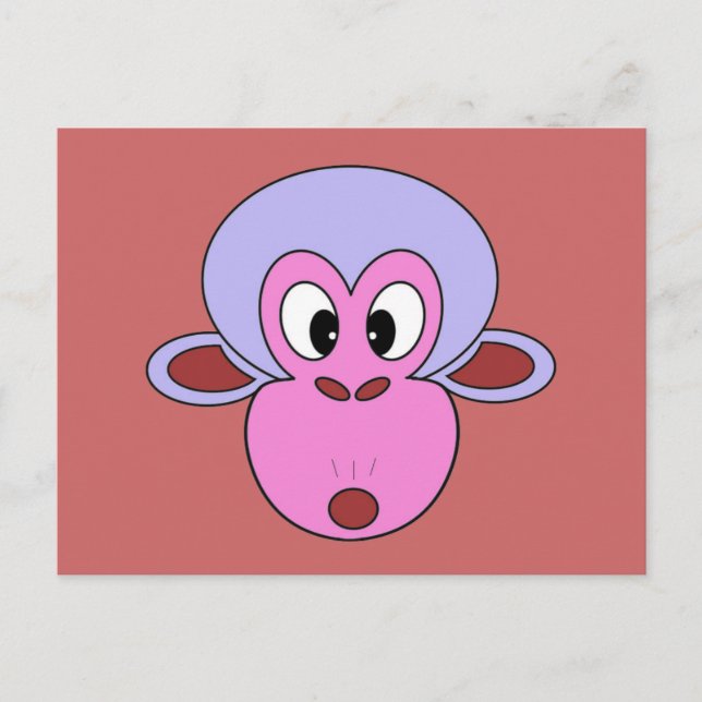 MONKEY POSTCARDS (Front)