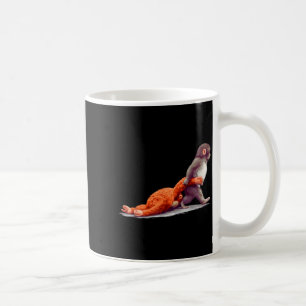 Monkey punch baby graphic little punch big love coffee mug