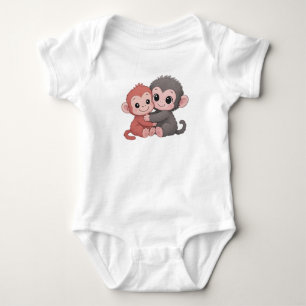 Monkey Punch Kids Baby Bodysuit