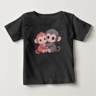 Monkey Punch Kids Baby T-Shirt