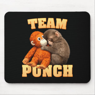 Monkey punch team punch mouse pad