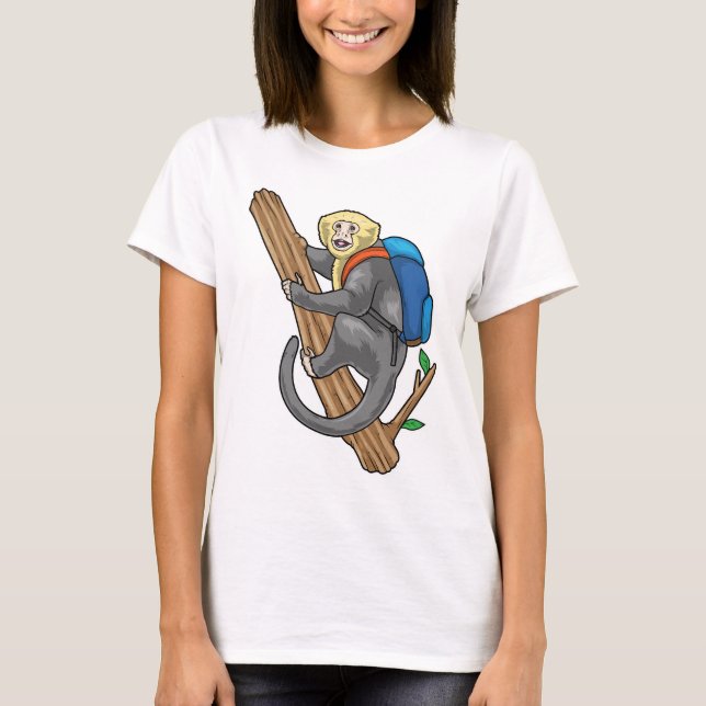 Monkey Pupil Backpack School T-Shirt (Front)