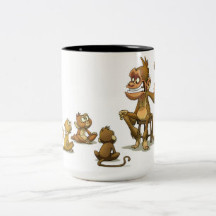 Monkey Puppet Show Mug