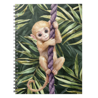 Monkey Purple Rope Notebook