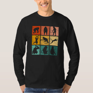 Monkey Retro Vintage Wild Animal For Men Women T-Shirt