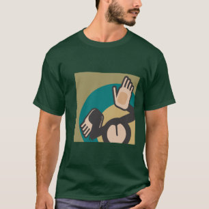Monkey Sass 2 (muted) T-Shirt