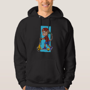 Monkey Scooter Hoodie