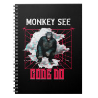 Monkey See Code Do Web Developer Humour