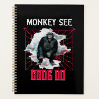Monkey See Code Do Web Developer Humour