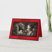 Monkey See Monkey Do Anniversary Card