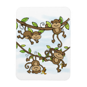 Monkey Shine Magnet