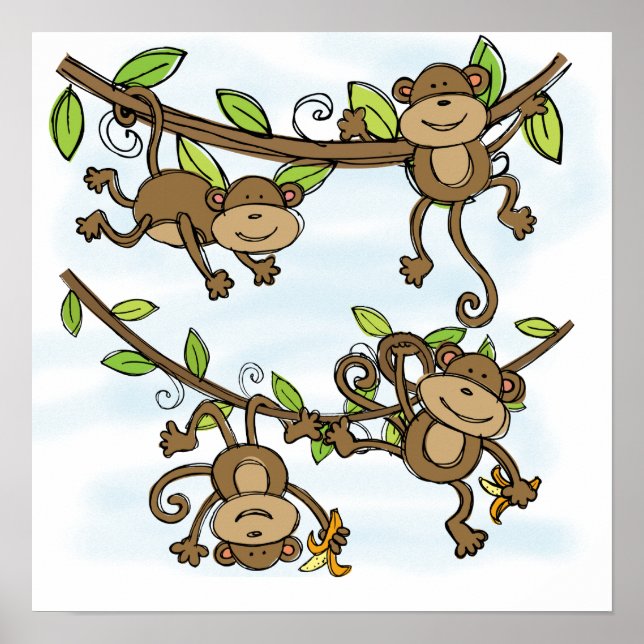 Monkey Shine Poster (Front)