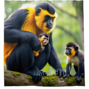 Monkey Shower Curtain