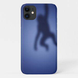 Monkey silhouette iPhone 11 case