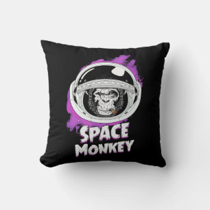 Monkey Space Monkey Cushion