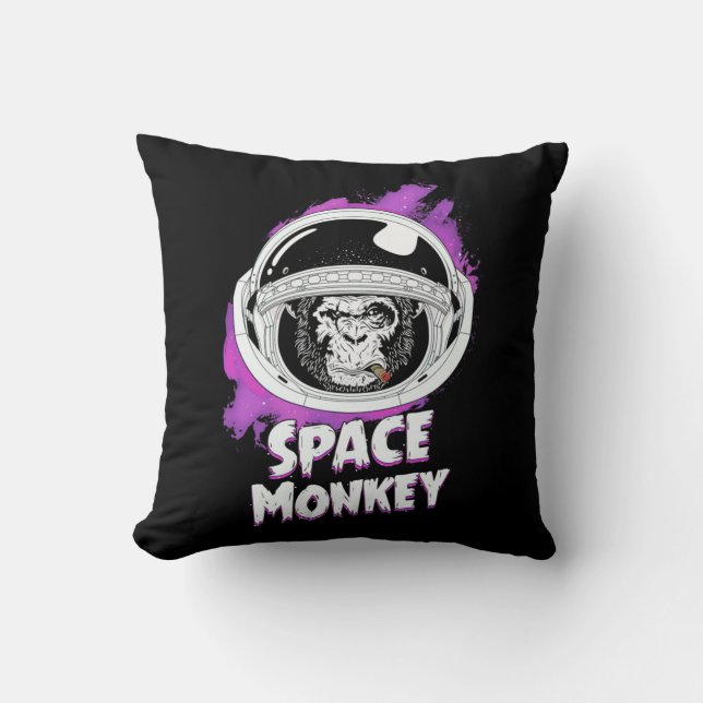 Monkey Space Monkey Cushion (Front)