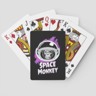 Monkey Space Monkey Playing Cards