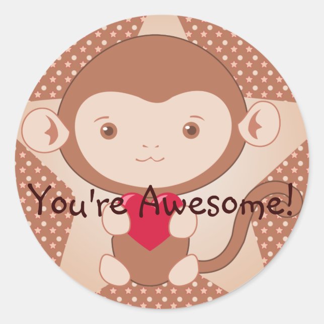 Monkey Stickers (Front)