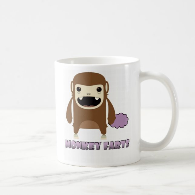 Monkey Stinkers Coffee Mug (Right)