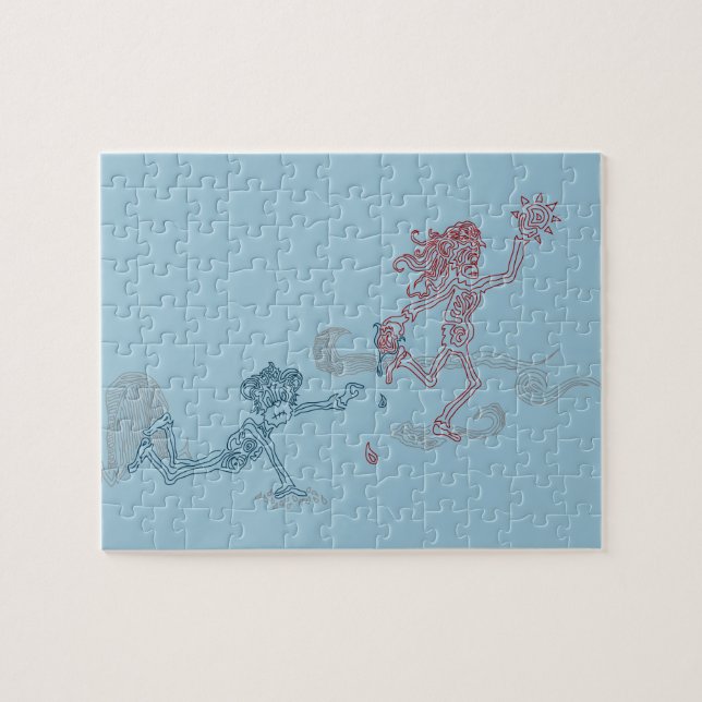 monkey sun snatcher jigsaw puzzle (Horizontal)