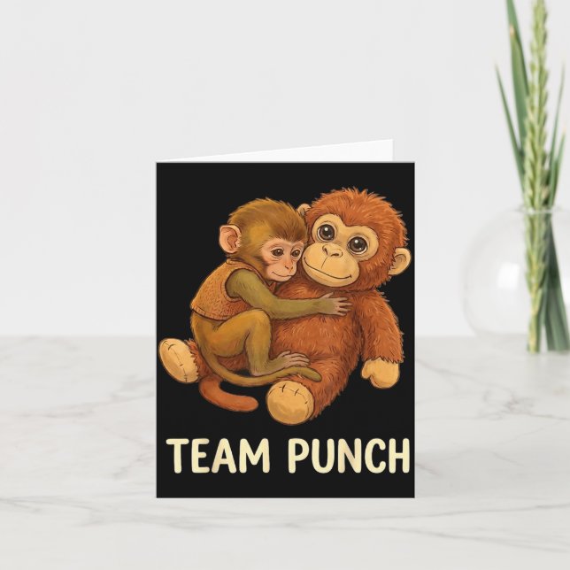 Monkey Team Punch Japan Card (Front)