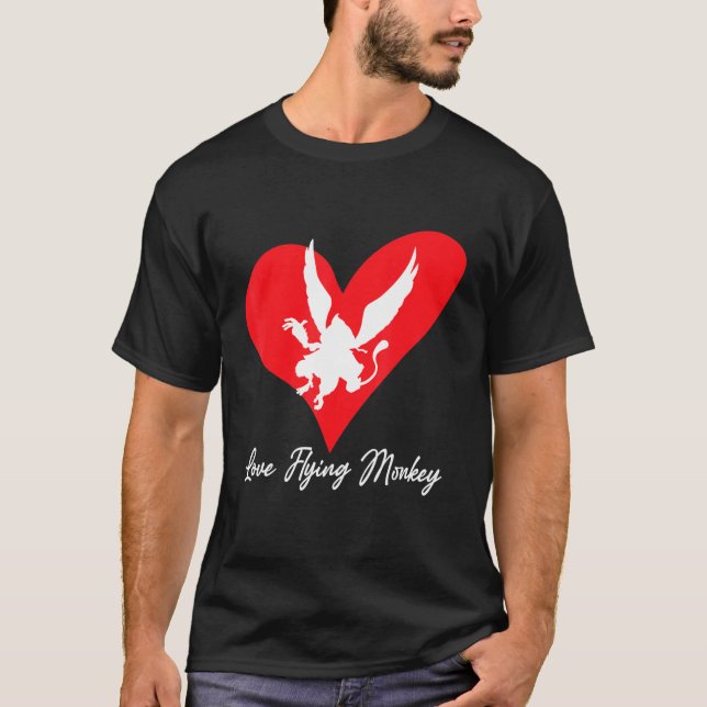 Monkey Tees For Men Angry Monkey Flying Monkeys 2 (Front)
