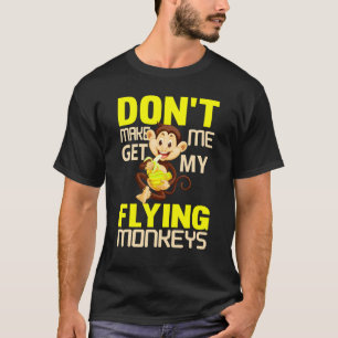 Monkey Tees For Men Angry Monkey Flying Monkeys 5
