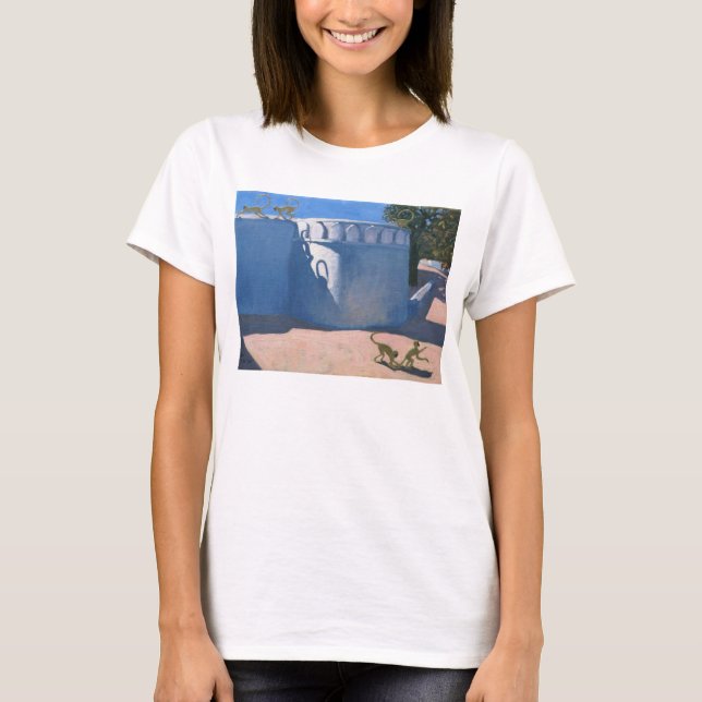 Monkey Temple India 2000 T-Shirt (Front)