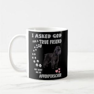 Monkey Terrier Dog Quote Mum Dad Costume Cute Affe Coffee Mug