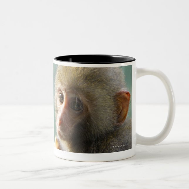 Monkey Two-Tone Coffee Mug (Right)