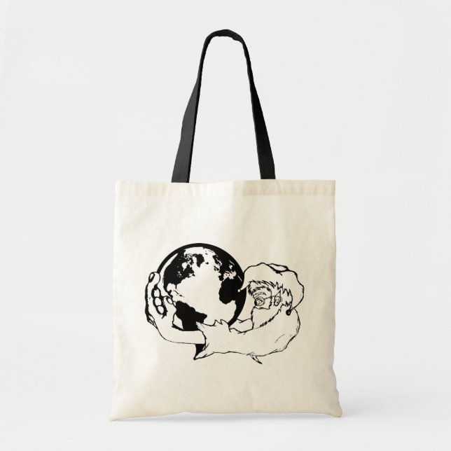monkey vision tote bag (Front)