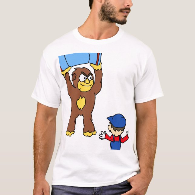 Monkey vs. Man T-Shirt (Front)