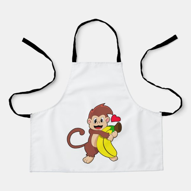 Monkey with Banana Apron (Front)
