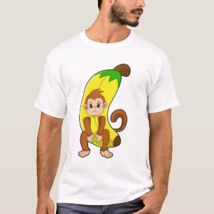 Monkey with Banana T-Shirt