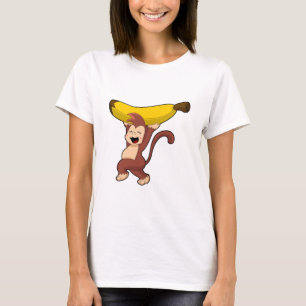 Monkey with Banana T-Shirt