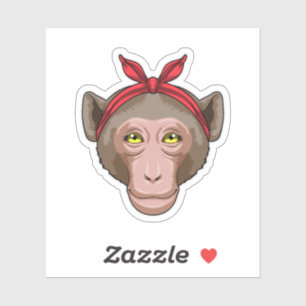 Monkey with Bandanna