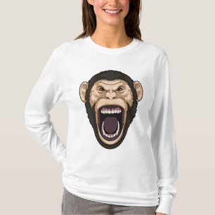 Monkey with black Hairs T-Shirt