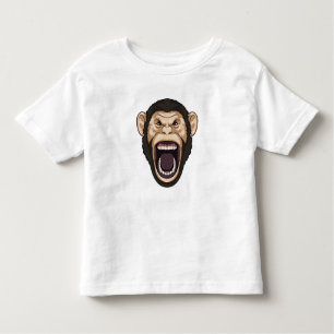 Monkey with black Hairs Toddler T-Shirt