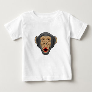 Monkey with Kiss mouth Baby T-Shirt
