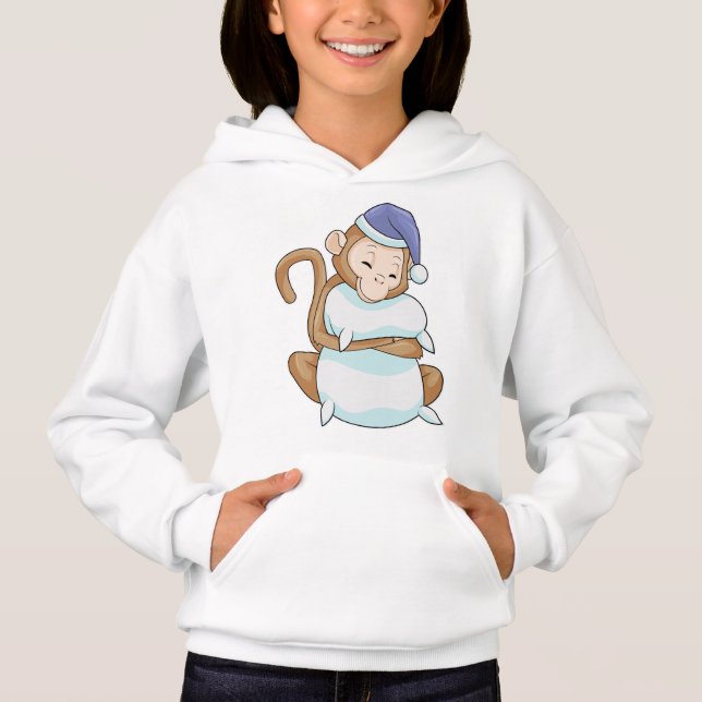 Monkey with Pillow & Sleepyhead (Front)