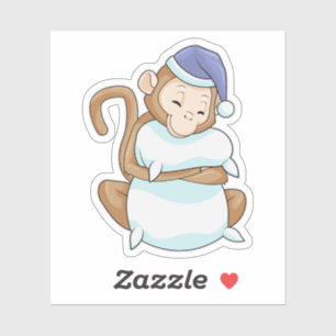 Monkey with Pillow & Sleepyhead