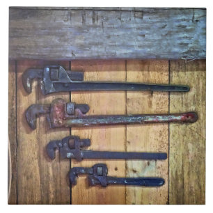Monkey Wrenches Ceramic Tile