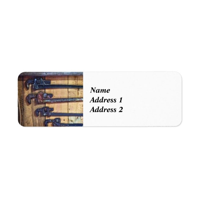 Monkey Wrenches Return Address Label (Front)