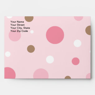 Monkey Zoo Pink Envelope