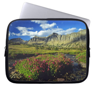 Monkeyflowers at Logan Pass in Glacier National Laptop Sleeve
