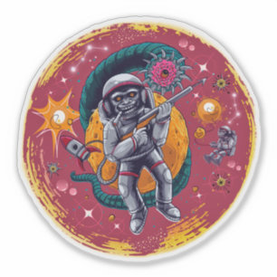 Monkeying Around in Space - Hilarious Retro 