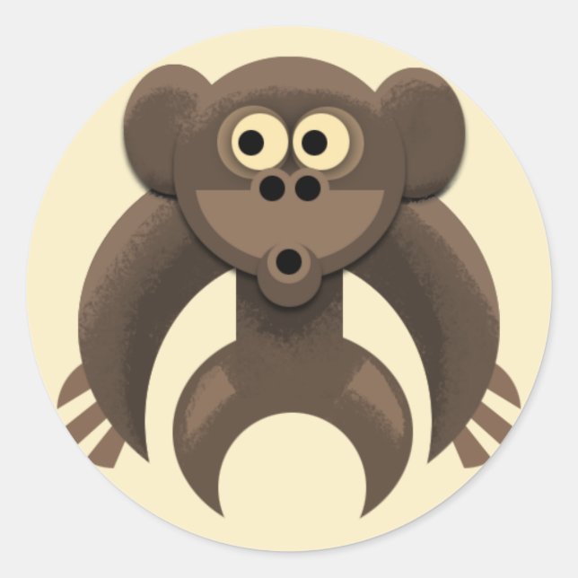 Monkeypit Stickers (Small) (Front)