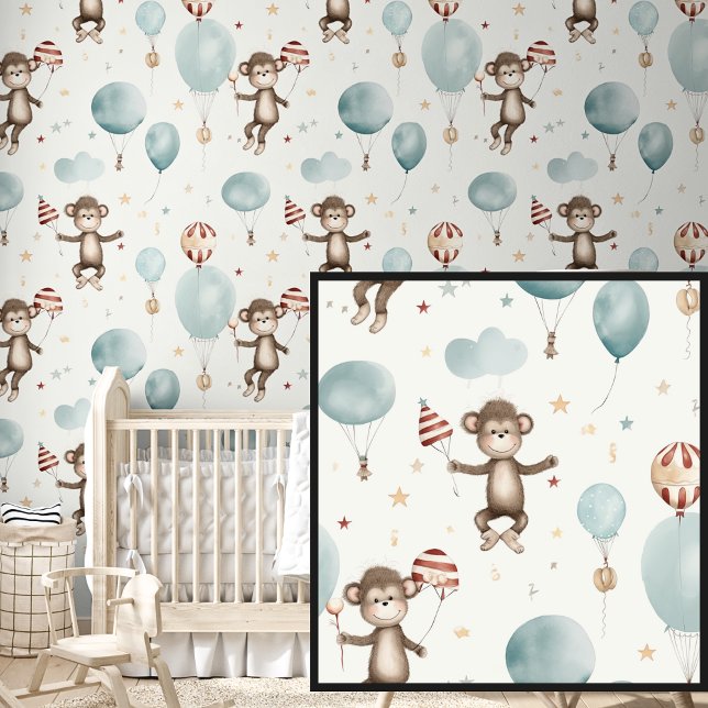Monkeys & Balloons Wallpaper (Creator Uploaded)