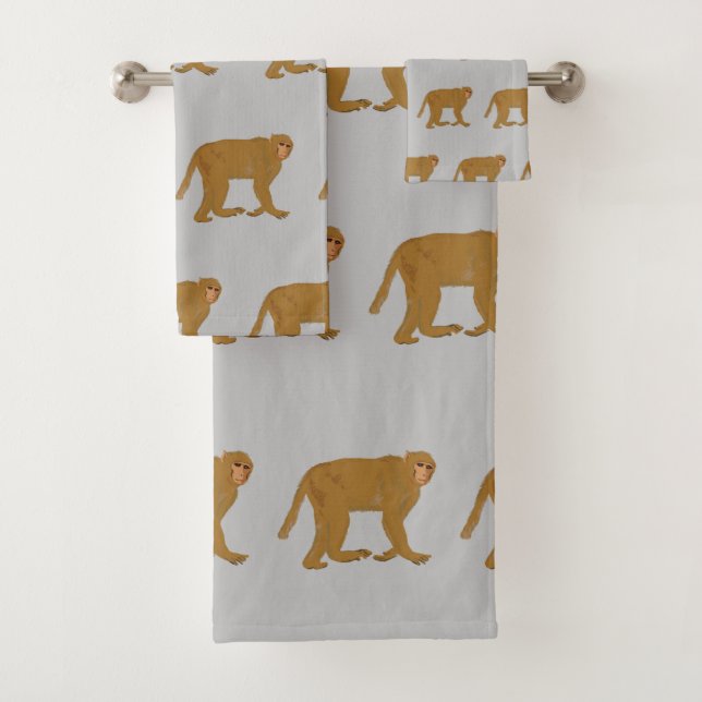 Monkeys  bath towel set (Insitu)