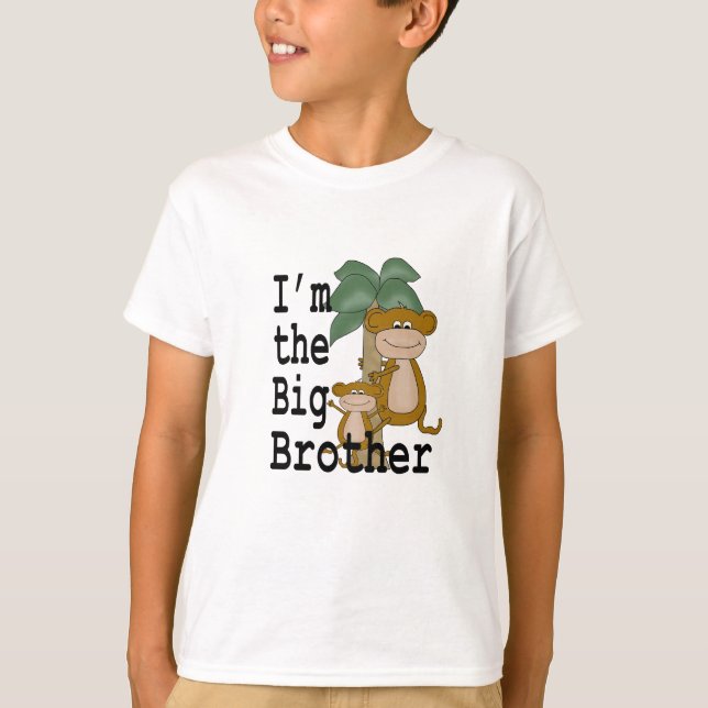 Monkeys Big Brother T-Shirt (Front)